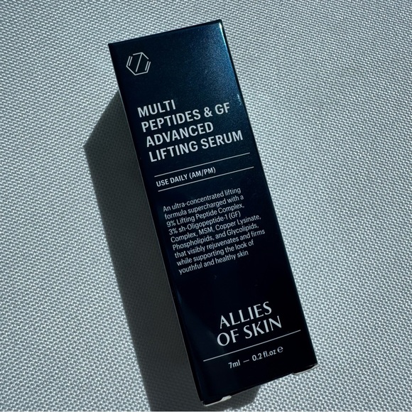 NWT Allies of Skin Multi Peptides & GF (Growth Factor) Advanced Lifting Serum - Picture 2 of 4